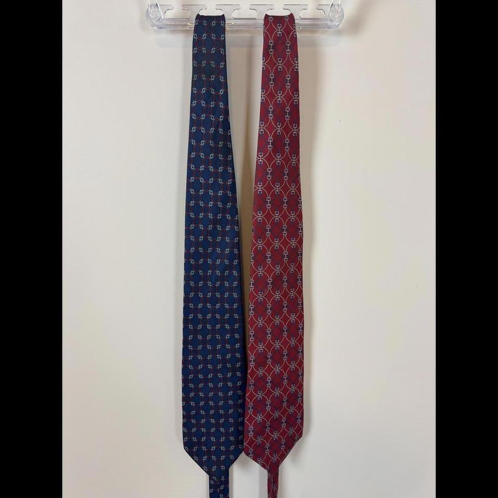 Bert Pulitzer Silk Ties - Set of 2 Elegant Patterns